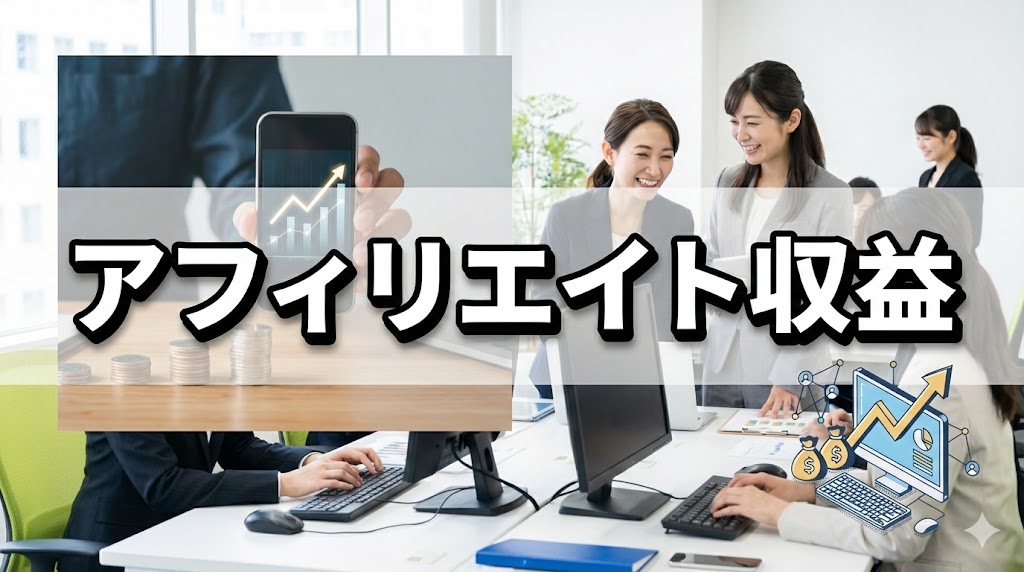 アフィリエイト収益が高額になる事も