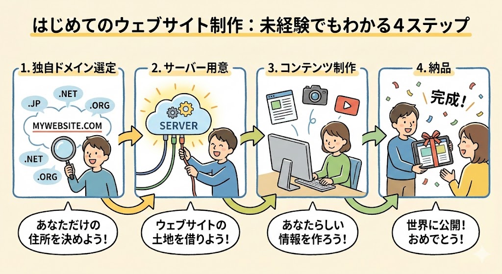 WEBコンテンツ制作します